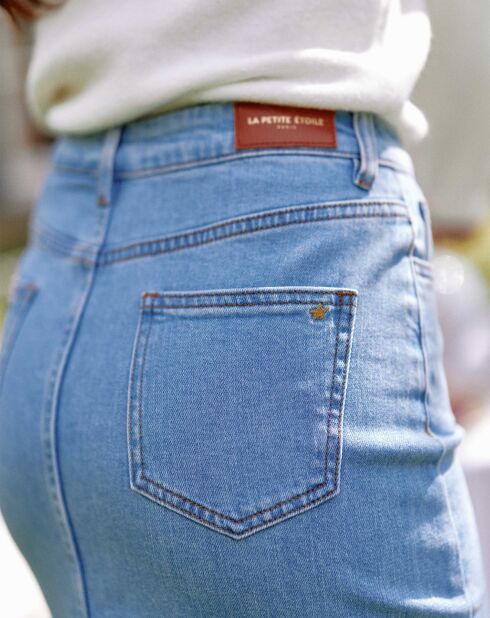 Jupe en jean Jomia stone