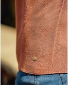 Pull manches courtes Macie rose