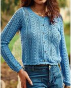 Gilet Maelys bleu