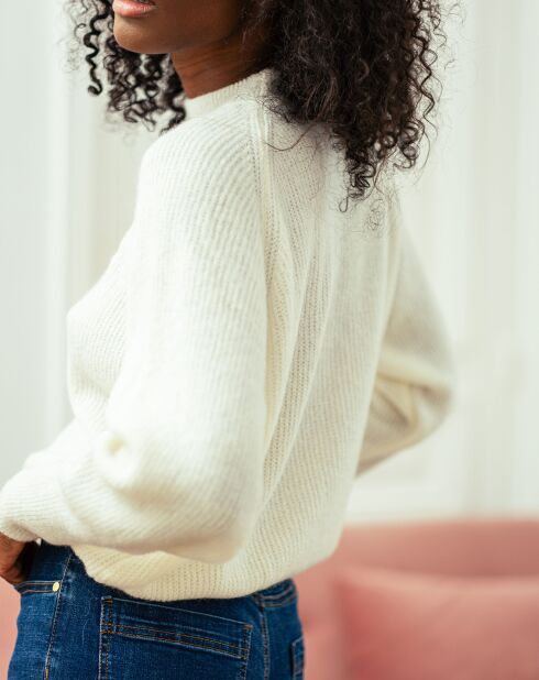 Pull Mantoue écru