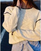 Pull Manuela beige