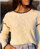 Pull Manuela beige