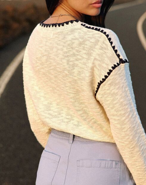 Pull Manuela beige