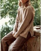 Pull en Laine mélangée Marthy taupe