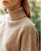 Pull en Laine mélangée Marthy taupe