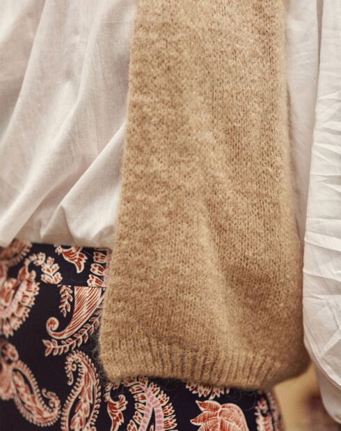 Gilet sans manches Marvia beige