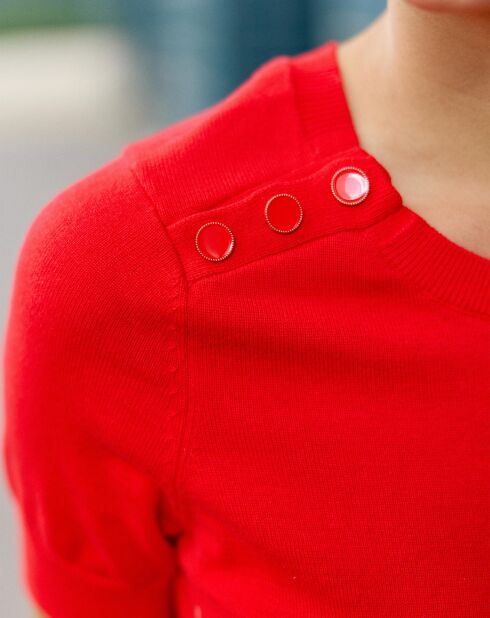 Pull Maya rouge
