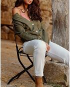 Gilet Milada kaki