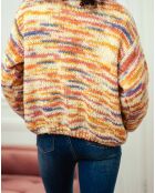 Gilet Monzo beige/orange