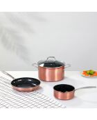 4 Pièces héritage Cuivré Greblon céramique cuivrées