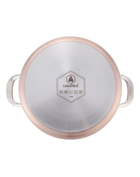 4 Pièces héritage Cuivré Greblon céramique cuivrées