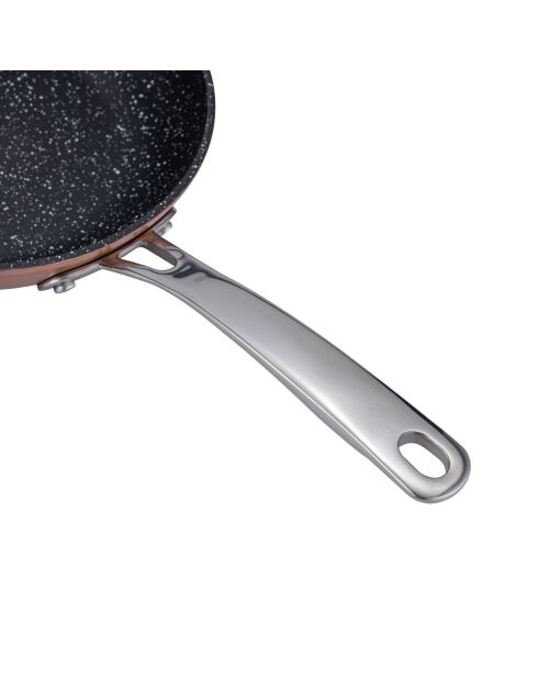 Poêle héritage Cuivré Greblon céramique cuivrée - 2.6L