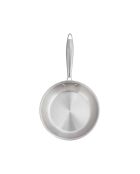 Poêle triplex induction argentée - 1.25L