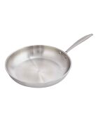 Poêle triplex induction argentée - 4.5L