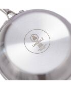 Poêle triplex induction argentée - 4.5L