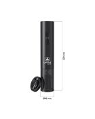 Ouvre-bouteille électrique noir mate noir