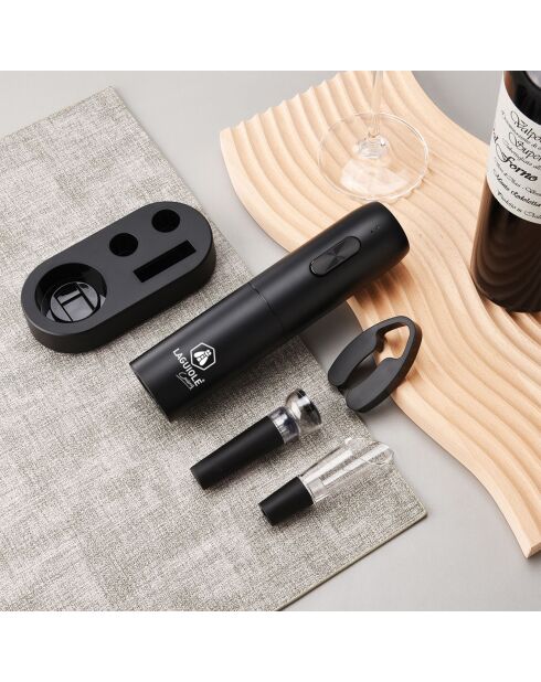 Ouvre-bouteille électrique rechargeable  noir