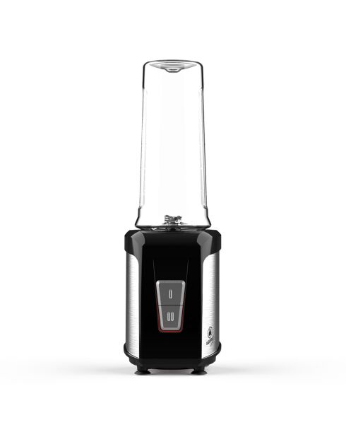 Mini Blender à Smoothies 350W - 6 pièces noir / orange - 300/500 ml