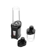 Mini Blender à Smoothies 350W - 6 pièces noir / orange - 300/500 ml