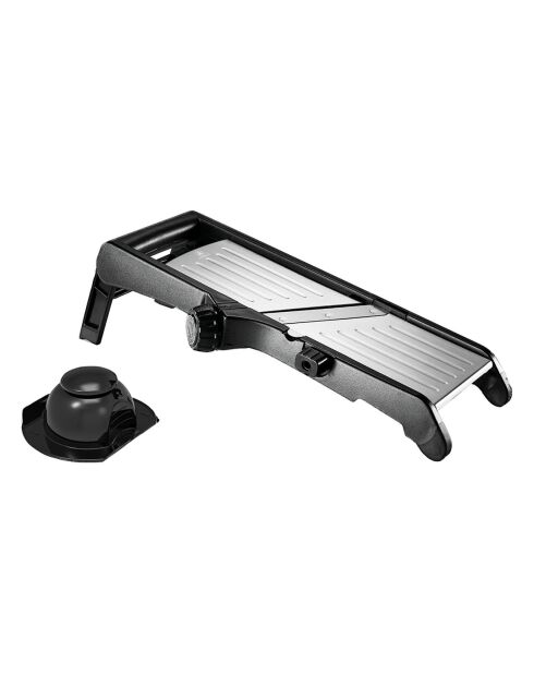 Mandoline réglables en plastique noir/argenté - 248g
