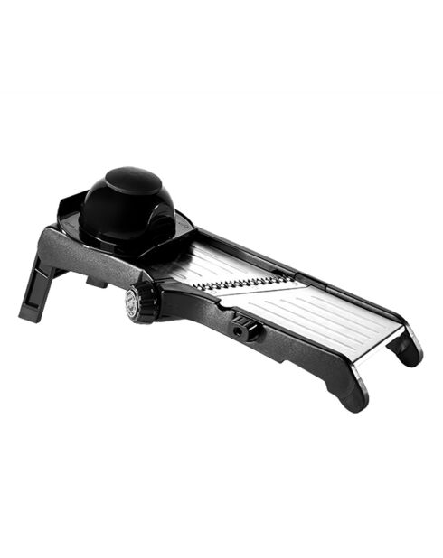 Mandolino regolabile in plastica nero/argento - 248g