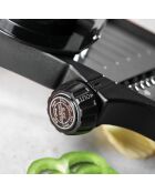 Mandoline réglables en plastique noir/argenté - 248g
