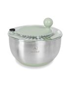 2-in-1-Salatschleuder oliv/silber - 876 g