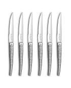 Bloc 6 couteaux steak Jet Styl bois - 255x65x25 cm