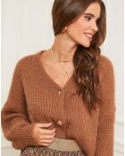 Gilet Lilou camel