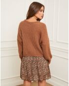 Gilet Lilou camel