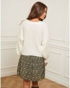 Gilet Lilou écru