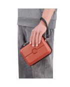 Clutch - mini sac rigide horizontal Turenne 2.0 brique