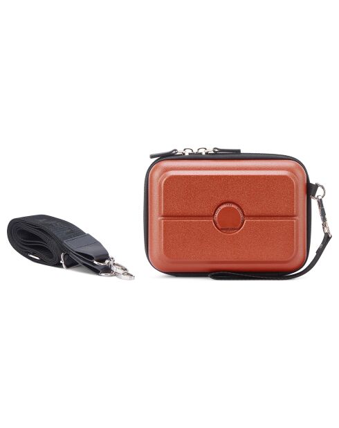 Clutch - mini sac rigide horizontal Turenne 2.0 brique
