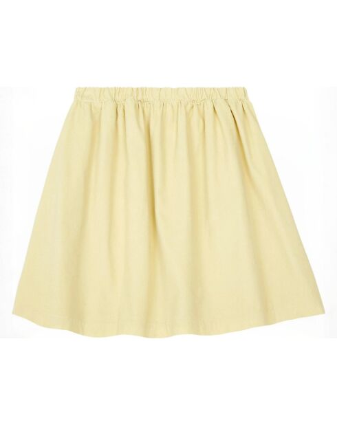 Jupe Coton Bio vanille