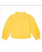 Blouse à Pois jaune