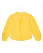Blouse à Pois jaune