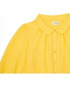 Blouse à Pois jaune
