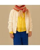 Blouse à Pois jaune
