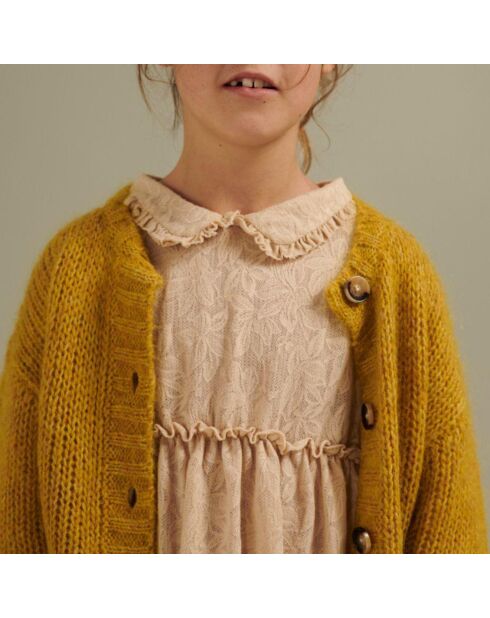 Robe Dentelle écrue