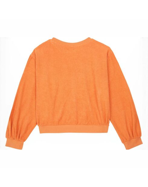 Sweat Eponge Coton Bio orange
