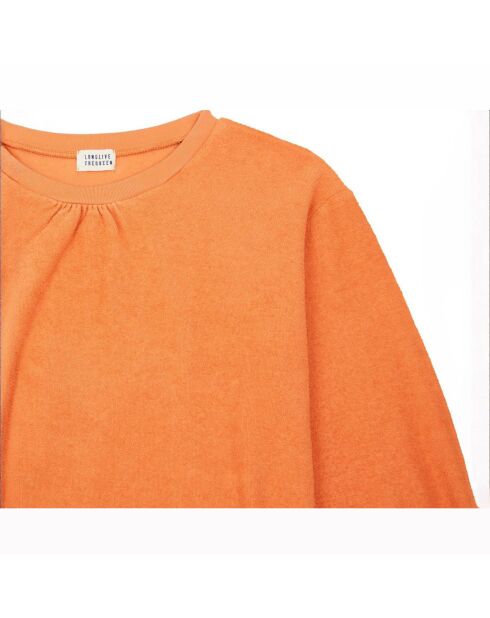 Sweat Eponge Coton Bio orange