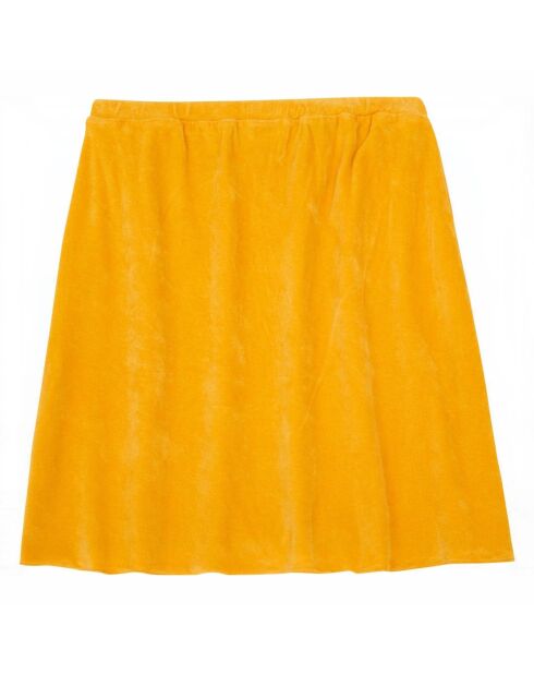 Jupe Unie Coton Bio orange