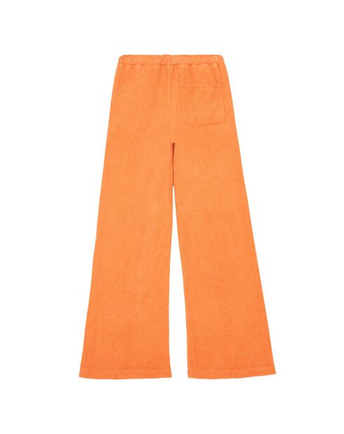 Pantaloni in spugna arancione