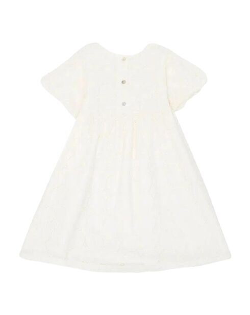 Robe Ajourée blanche