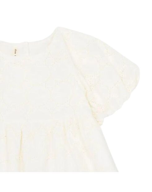 Robe Ajourée blanche