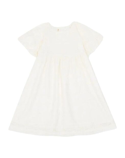 Robe Ajourée blanche