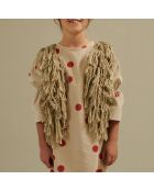 Robe à Pois Coton Bio beige