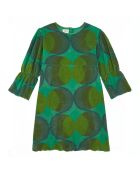 Robe en Coton Bio Retro verte