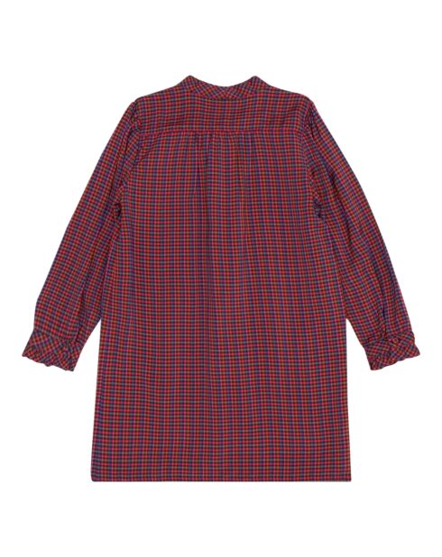 Abito in tartan rosso Belford