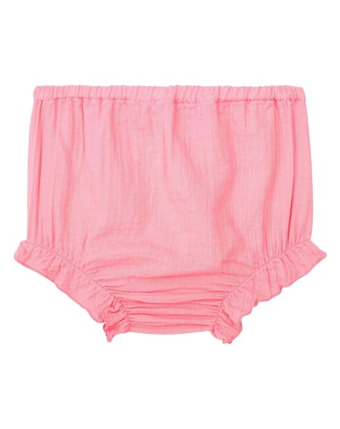 Bloomer en Gaze de Coton Bloom rose